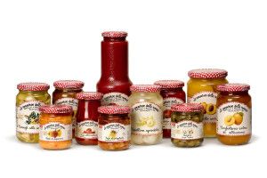 Jars of preserves and tomato sauce, Le conserve della Nonna campaign 2008