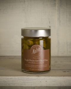 Jar of porcini mushrooms in olive oil, Maberta catalogue 2004